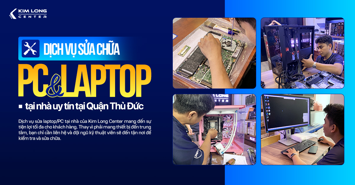 Dịch vụ sửa Laptop/Pc tận nơi giá cực rẻ Thủ Đức